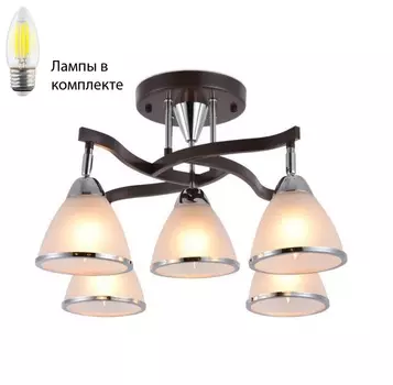 Потолочная люстра с лампочками Ambrella light TR3113+Lamps