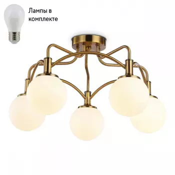 Потолочная люстра с лампочками Ambrella light TR3212+Lamps