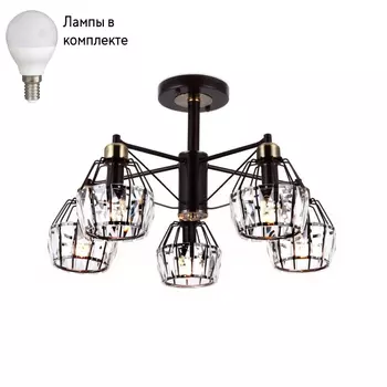 Потолочная люстра с лампочками Ambrella light TR5870+Lamps