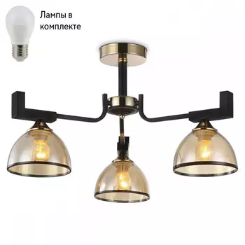 Потолочная люстра с лампочками Ambrella light TR9098+Lamps