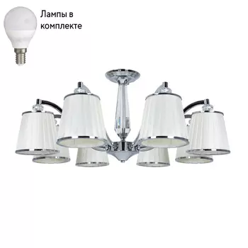 Потолочная люстра с лампочками Arte lamp A4047PL-8CC+Lamps