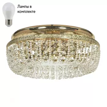 Потолочная люстра с лампочками Arti Lampadari Favola E 1.4.45.502 G+Lamps