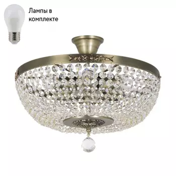 Потолочная люстра с лампочками Arti Lampadari Pera E 1.3.40.2.100 MA+Lamps