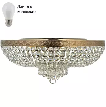 Потолочная люстра с лампочками Arti Lampadari Santa E 1.2.60.600 N+Lamps