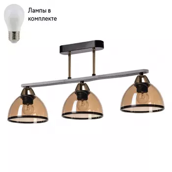 Потолочная люстра с лампочками DeMarkt 635011103+Lamps