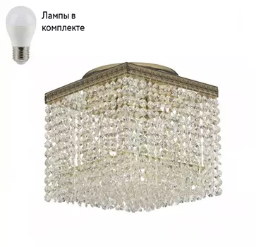 Потолочная люстра с лампочками Dio D arte Cremono E 1.2.24.200 G+Lamps
