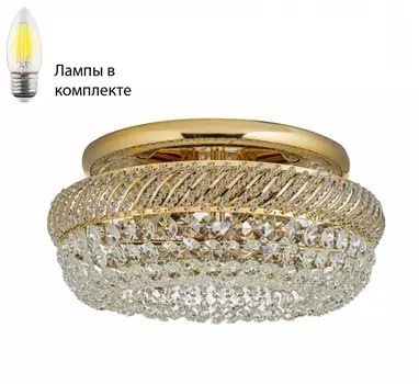 Потолочная люстра с лампочками Dio D arte Bari E 1.4.35.100 G+Lamps