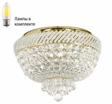 Потолочная люстра с лампочками Dio D arte Bari E 1.2.35.200 G+Lamps