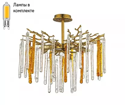 Потолочная люстра с лампочками Dio D arte Tavenna H 1.3.60.166 A+Lamps