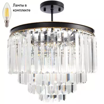 Потолочная люстра с лампочками DIVINARE 3001/01 PL-9+Lamps
