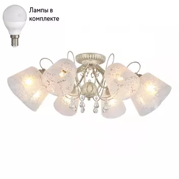 Потолочная люстра с лампочками Omnilux OML-53007-08+Lamps