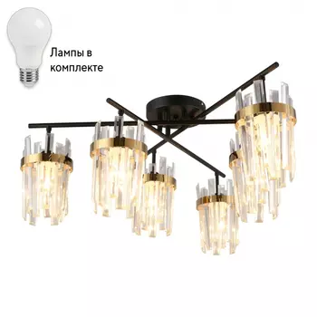 Потолочная люстра с лампочками Omnilux OML-67707-06+Lamps