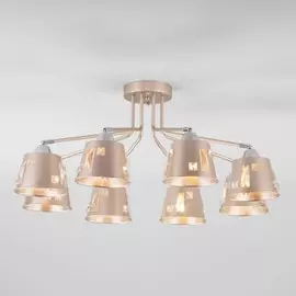 Потолочная люстра с поворотными плафонами Eurosvet Benna 70105/8 шампань a044933