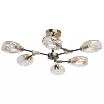 Потолочная люстра со светодиодными лампочками E14, комплект от Lustrof. №160894-668058