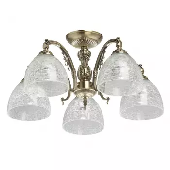 Потолочная люстра со светодиодными лампочками E27, комплект от Lustrof. №439476-673984