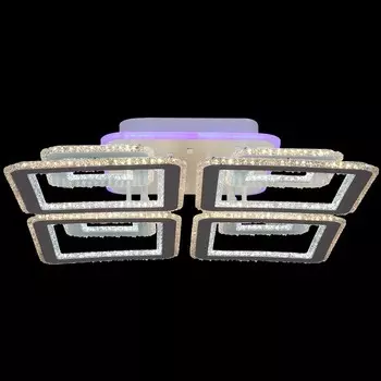 Потолочная светодиодная диммируемая люстра с Bluetooth и пультом ДУ Reluce 08417 1423198