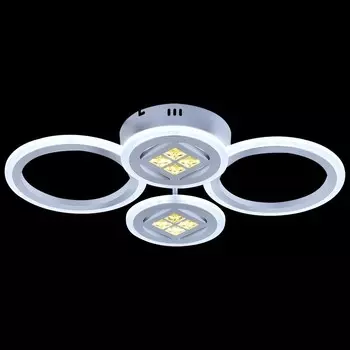 Потолочная светодиодная диммируемая люстра с Bluetooth и пультом ДУ Reluce 88860 1418265