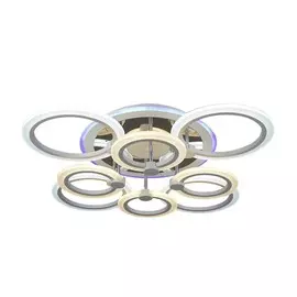 Потолочная светодиодная диммируемая люстра с пультом д/у Wedo Light Будрио 75361.01.09.08