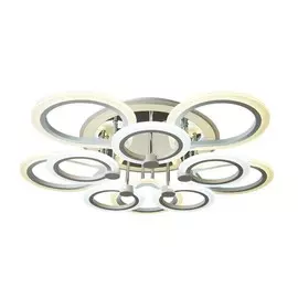 Потолочная светодиодная диммируемая люстра с пультом д/у Wedo Light Кандела 75341.01.09.10