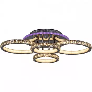 Потолочная светодиодная диммируемая люстра с пультом ДУ и управлением со смартфона Reluce 05819 1423439