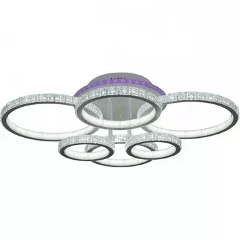 Потолочная светодиодная диммируемая люстра с пультом ДУ и управлением со смартфона Reluce 05867 1423572