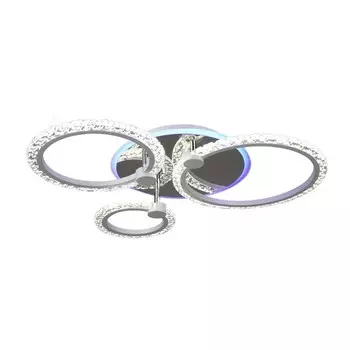 Потолочная светодиодная диммируемая люстра с пультом ДУ Wedo Light Fumane 75344.01.09.03RGB