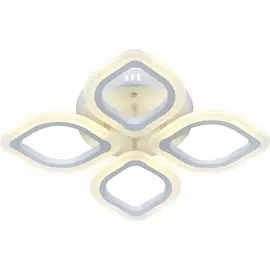 Потолочная диммируемая люстра с пультом ДУ Escada Ella 10216/4LED White