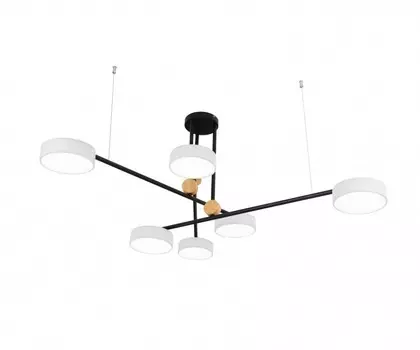 Потолочная светодиодная люстра Kink Light Рапис 07647-6,01 (4000K)