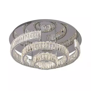 Потолочная светодиодная люстра Newport 8241/PL chrome М0064517