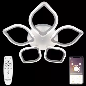 Потолочная светодиодная люстра с Bluetooth и пультом ДУ Natali Kovaltseva LED LAMPS 81200