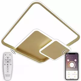 Потолочная светодиодная люстра с Bluetooth и пультом Natali Kovaltseva LED LAMPS 81310