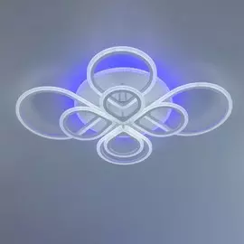 Потолочная светодиодная люстра с голосовым управлением Citilux Транай Смарт CL235A180E