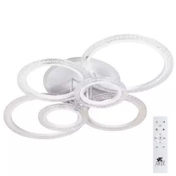 Потолочная светодиодная люстра с ПДУ Arte Lamp Camelia A2516PL-90WH