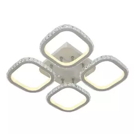 Потолочная светодиодная люстра с пультом д/у Seven Fires Флери SF7014/4CS-WT