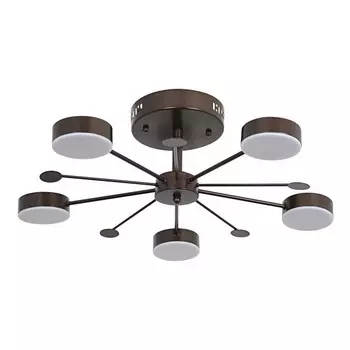 Потолочная светодиодная люстра с пультом ДУ De Markt Гэлэкси 632016705