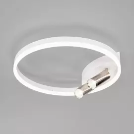 Потолочная люстра с управлением по Wi-Fi Eurosvet 90247/3 белый/хром Smart (a055665)