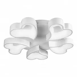 Потолочная светодиодная люстра с пультом ДУ iLedex Passion S8103/5 Белый