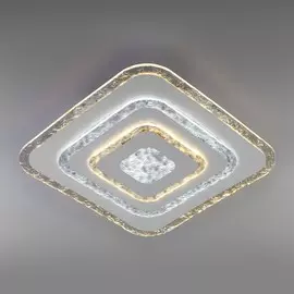 Потолочная светодиодная люстра с пультом управления Евросвет Freeze 90211/1 белый a047359