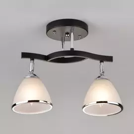 Потолочный светильник 9612/2 хром/венге