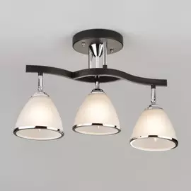 Потолочный светильник 9612/3 хром/венге