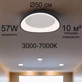 Потолочный светильник Arte Lamp Sualocin A2698PL-60BK