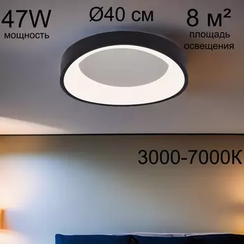 Потолочный светильник Arte Lamp Sualocin A2698PL-48BK