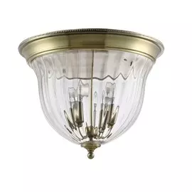 Потолочный светильник Crystal Lux JUGO PL4 BRONZE/TRANSPARENTE