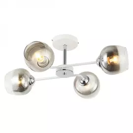 Потолочный светильник Escada 1177/4P E27*60W White/Chrome HENRY