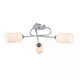 Потолочный светильник Escada 679/3PL Е27*60W Chrome/White ANITA