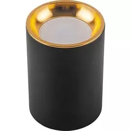 Светильник потолочный Feron ML175 MR16 35W 230V, черный, золото 32633