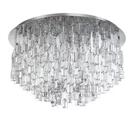 Потолочный светильник люстра Ideal Lux Majestic PL10 Trasparente