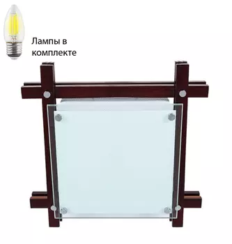 Потолочный светильник с лампочками Arte lamp A6462PL-2CKB+Lamps