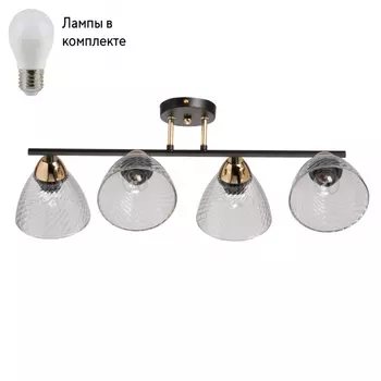 Потолочный светильник с лампочками DeMarkt 635017504+Lamps