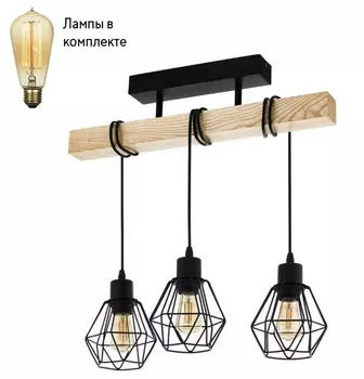 Потолочный светильник с лампочками Eglo 44074+Lamps